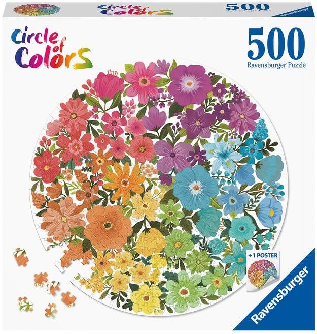 Ravensburger puzzle 171675 Kvetiny 500 dielikov