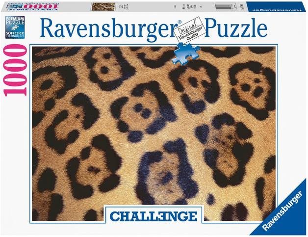 Ravensburger puzzle 170968 Challenge Puzzle: Zvieracia potlač 1000 dielikov