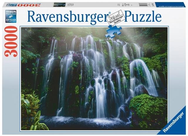 Ravensburger puzzle 171163 Vodopád na Bali 3000 dielikov