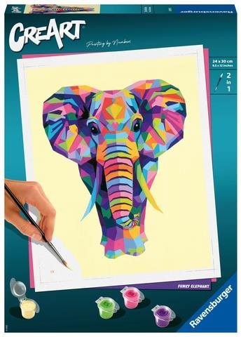 Ravensburger Kreatívne a výtvarné hračky 202034 CreArt Vtipný slon