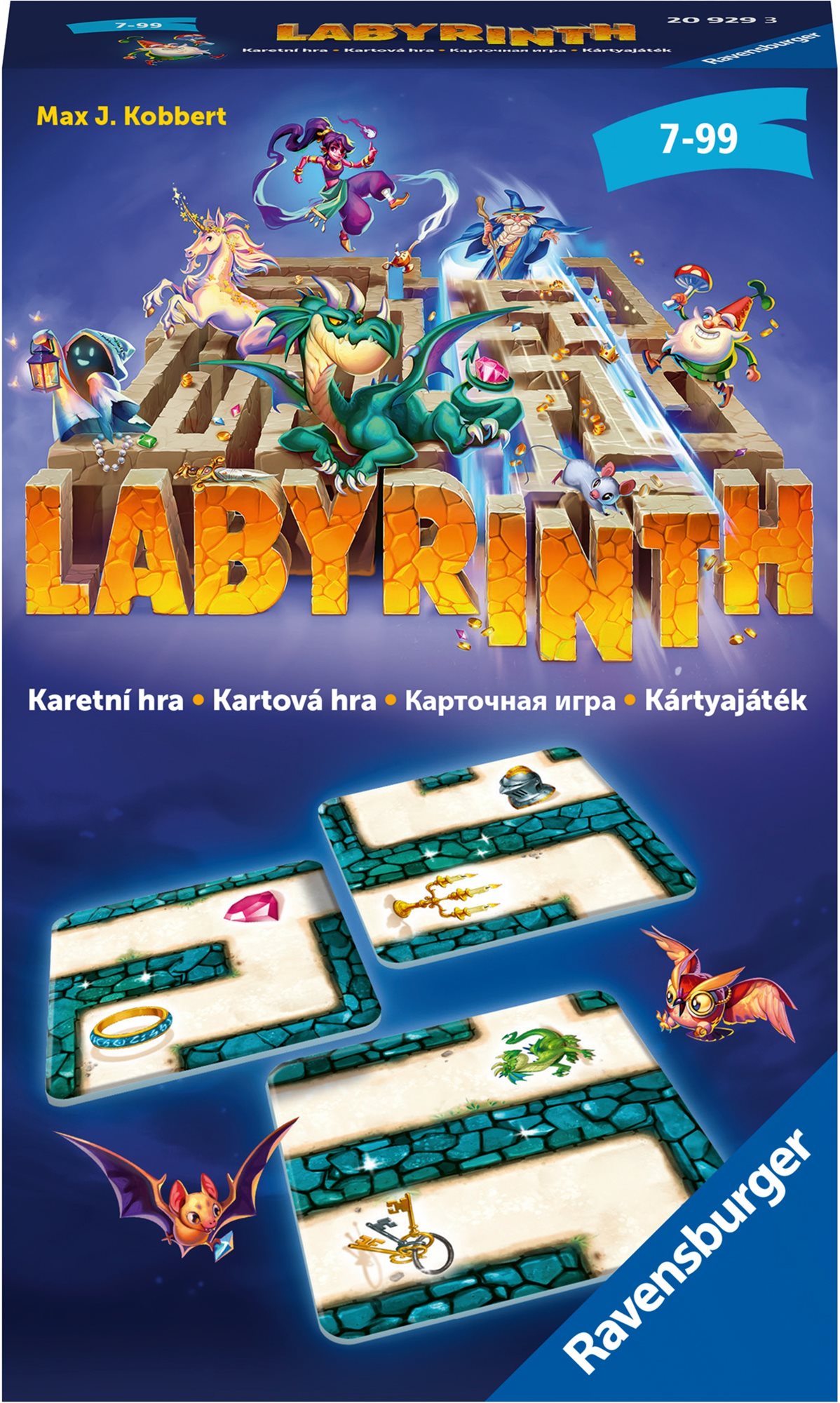 Ravensburger Hry 209293 Labyrinth Kartová hra