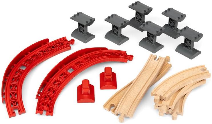 Brio World 33995 - Súprava stúpajúcich koľajníc
