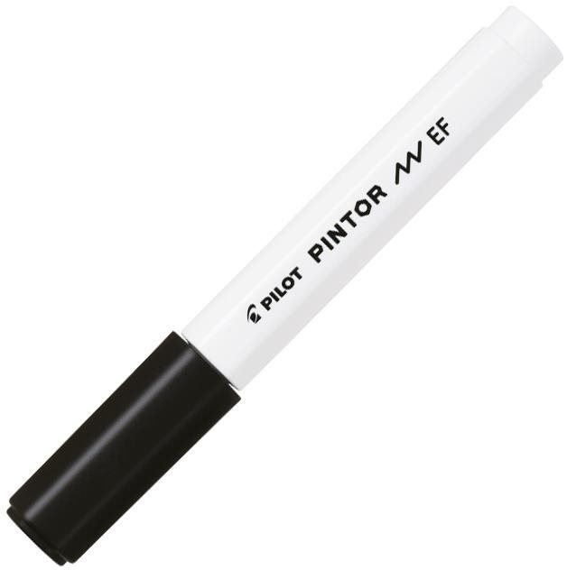 Akrylový popisovač Pilot Pintor, Extra Fine, čierny