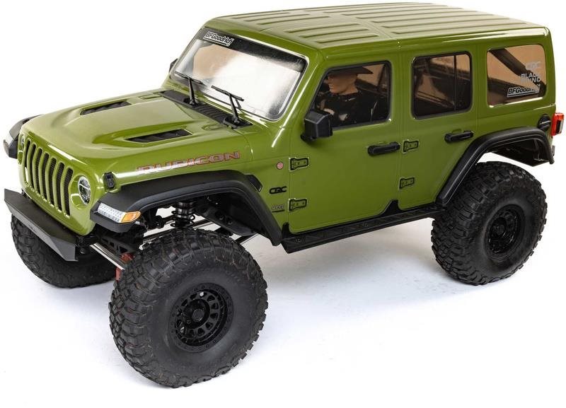Axial SCX6 Jeep JLU Wrangler 1 : 6 4WD RTR zelené