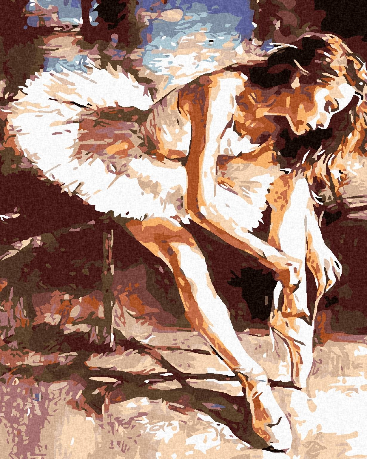 Diamondi – BALETKA, 40 × 50 cm, napnuté plátno na rám