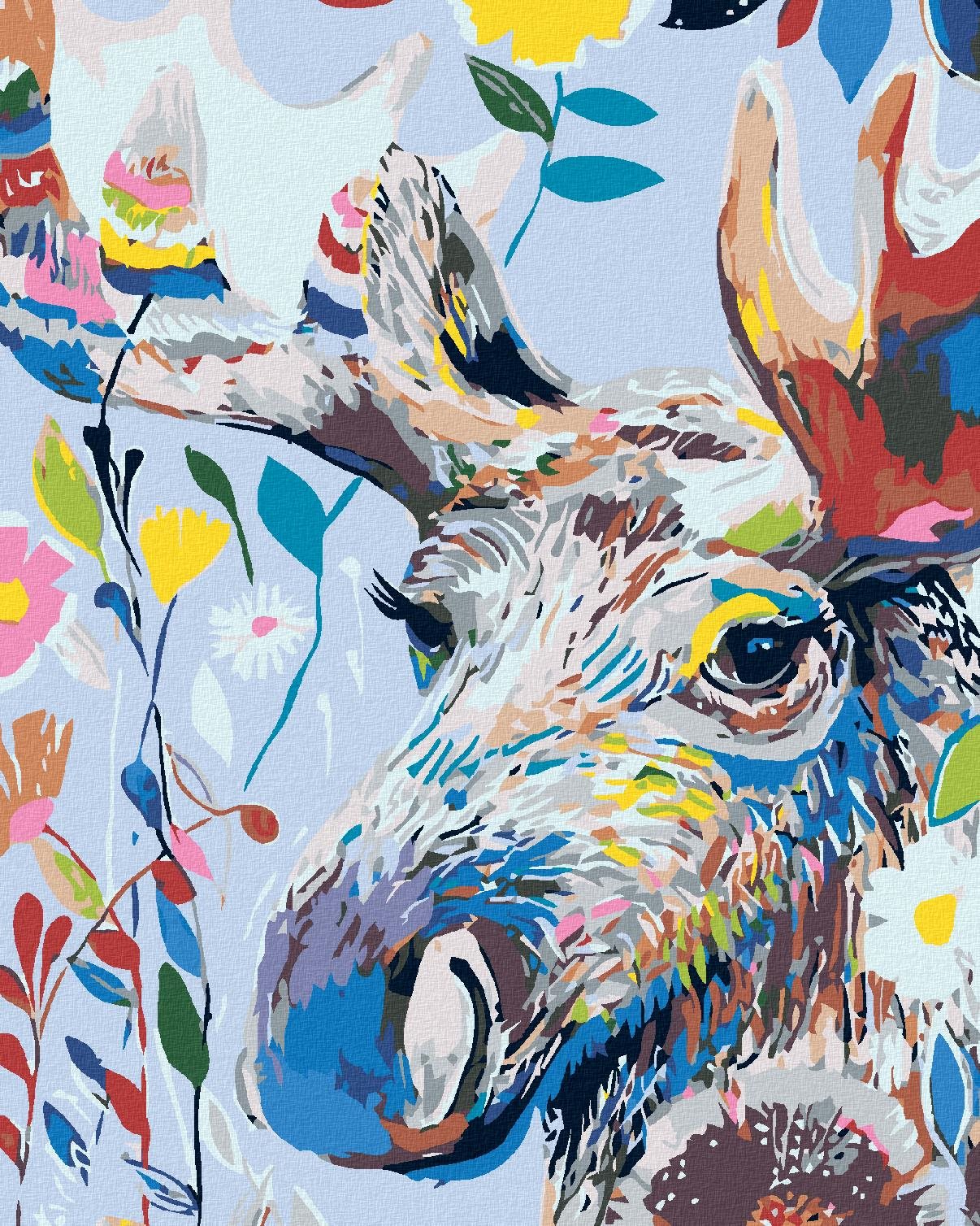 Diamondi – KVETINOVÝ LOS, 40 × 50 cm, bez rámu a bez napnutia plátna