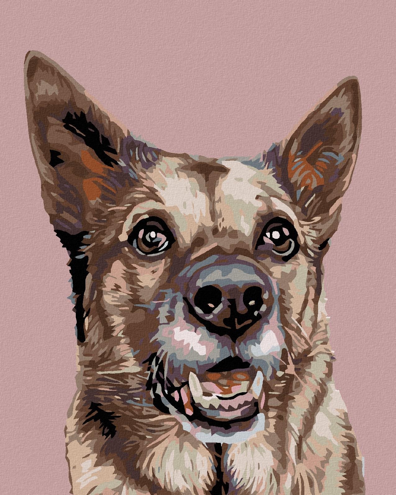 Diamondi – SUČKA VLČIAKA, 40 × 50 cm, napnuté plátno na rám