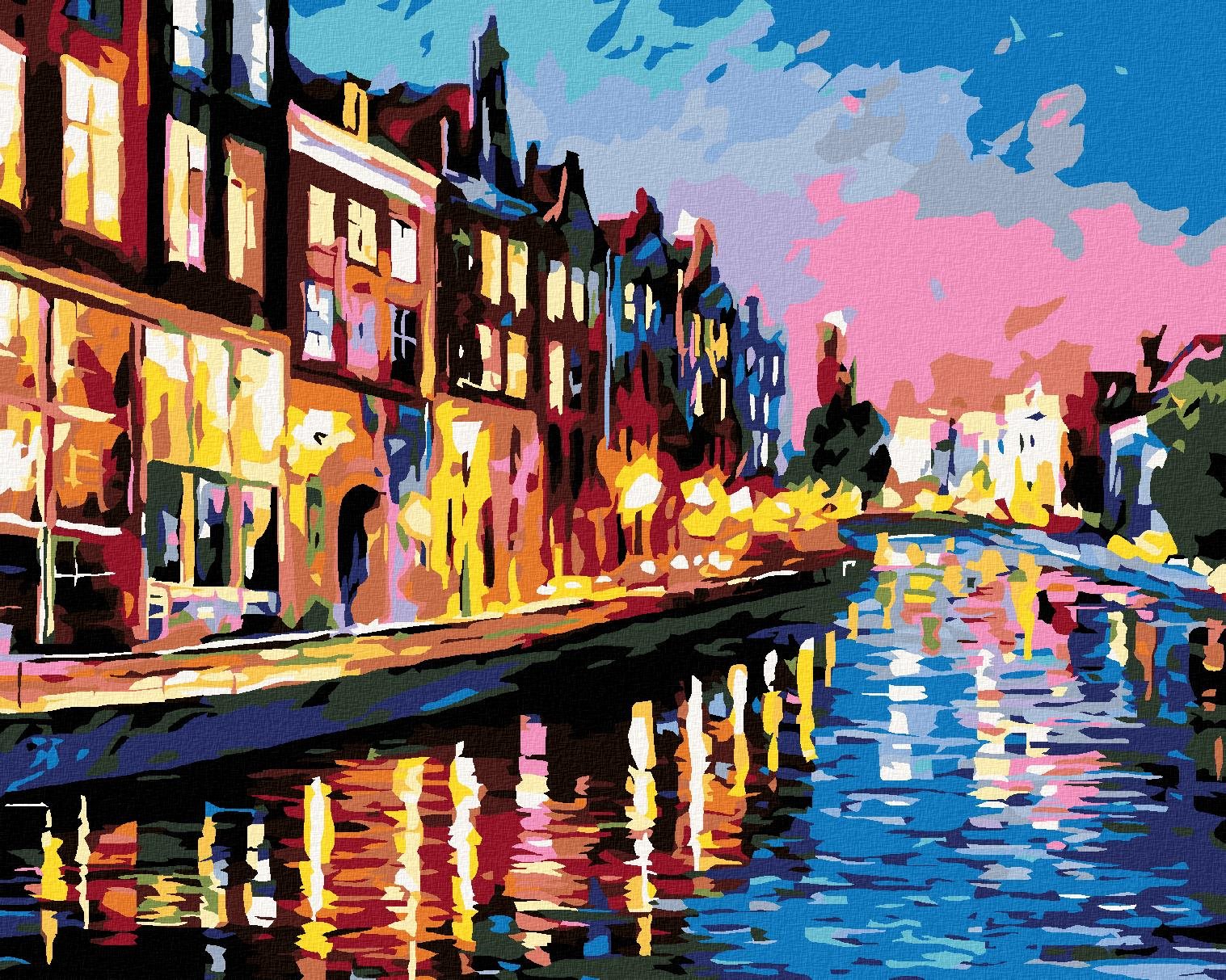 Diamondi – NOC V BENÁTKACH, 40 × 50 cm, bez rámu a bez napnutia plátna