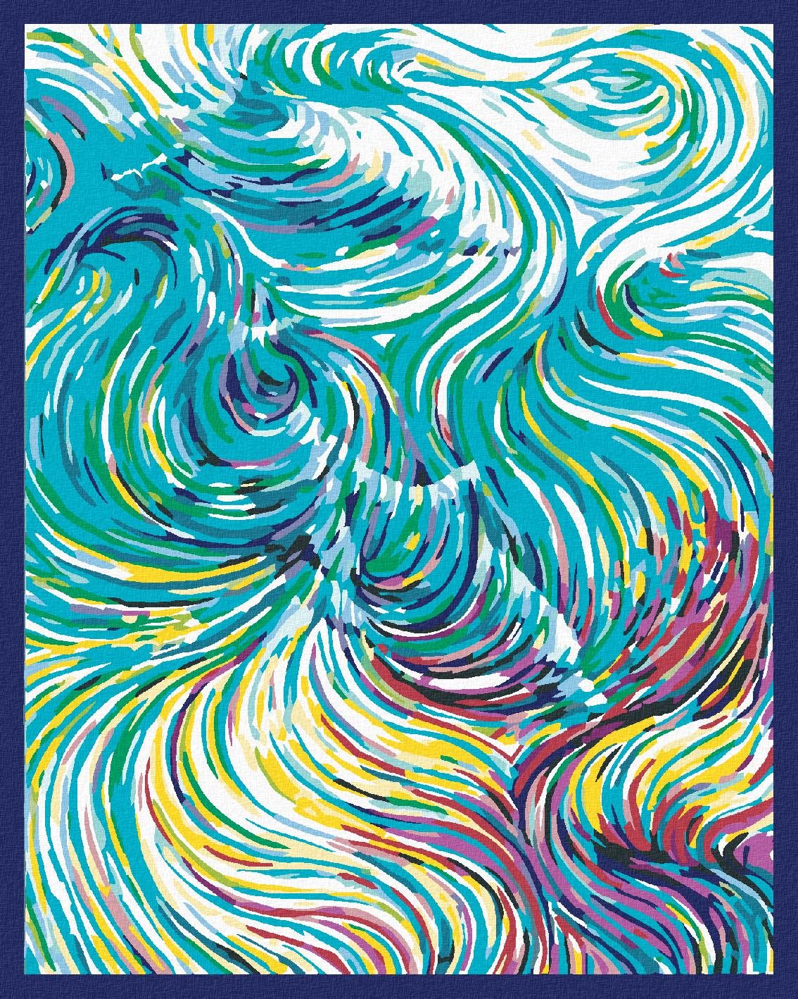 Diamondi – VLNY, 40 × 50 cm, bez rámu a bez napnutia plátna
