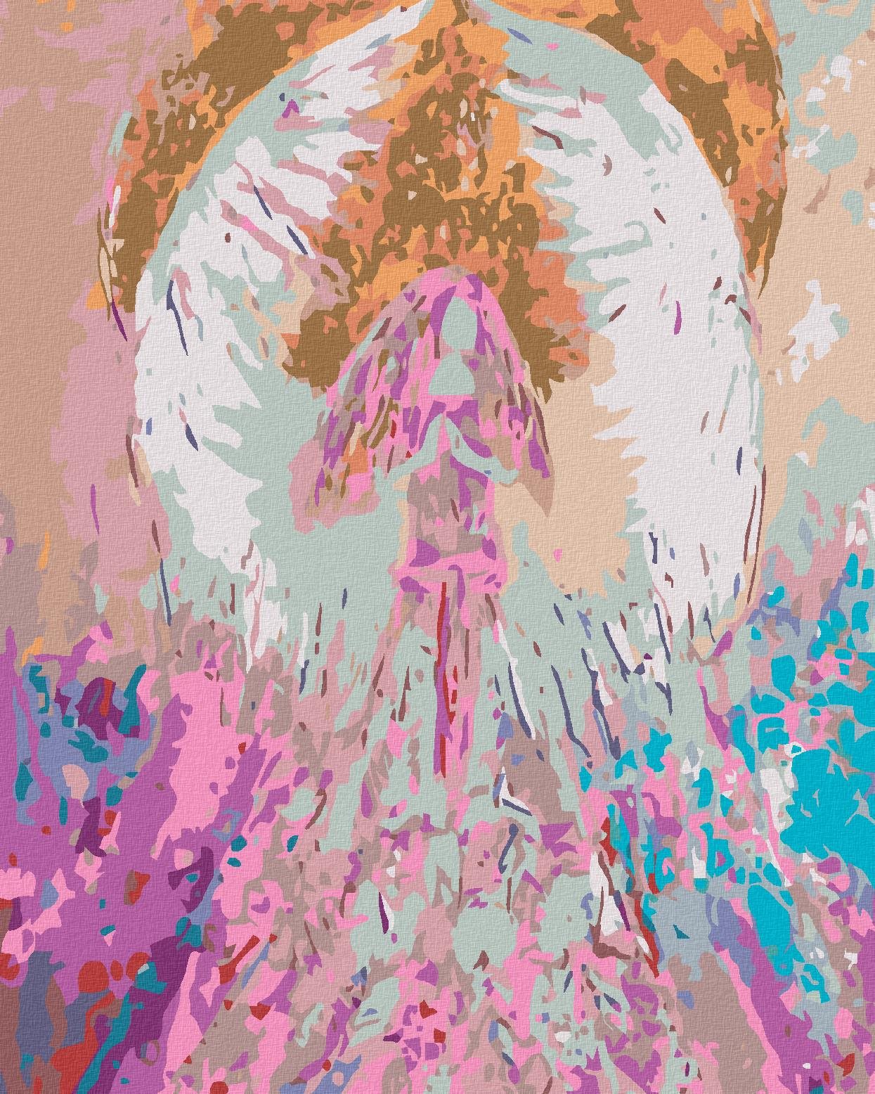 Diamondi – ANJELI OD LENKY – CONFIDENCE ANGEL, 40 × 50 cm, napnuté plátno na rám