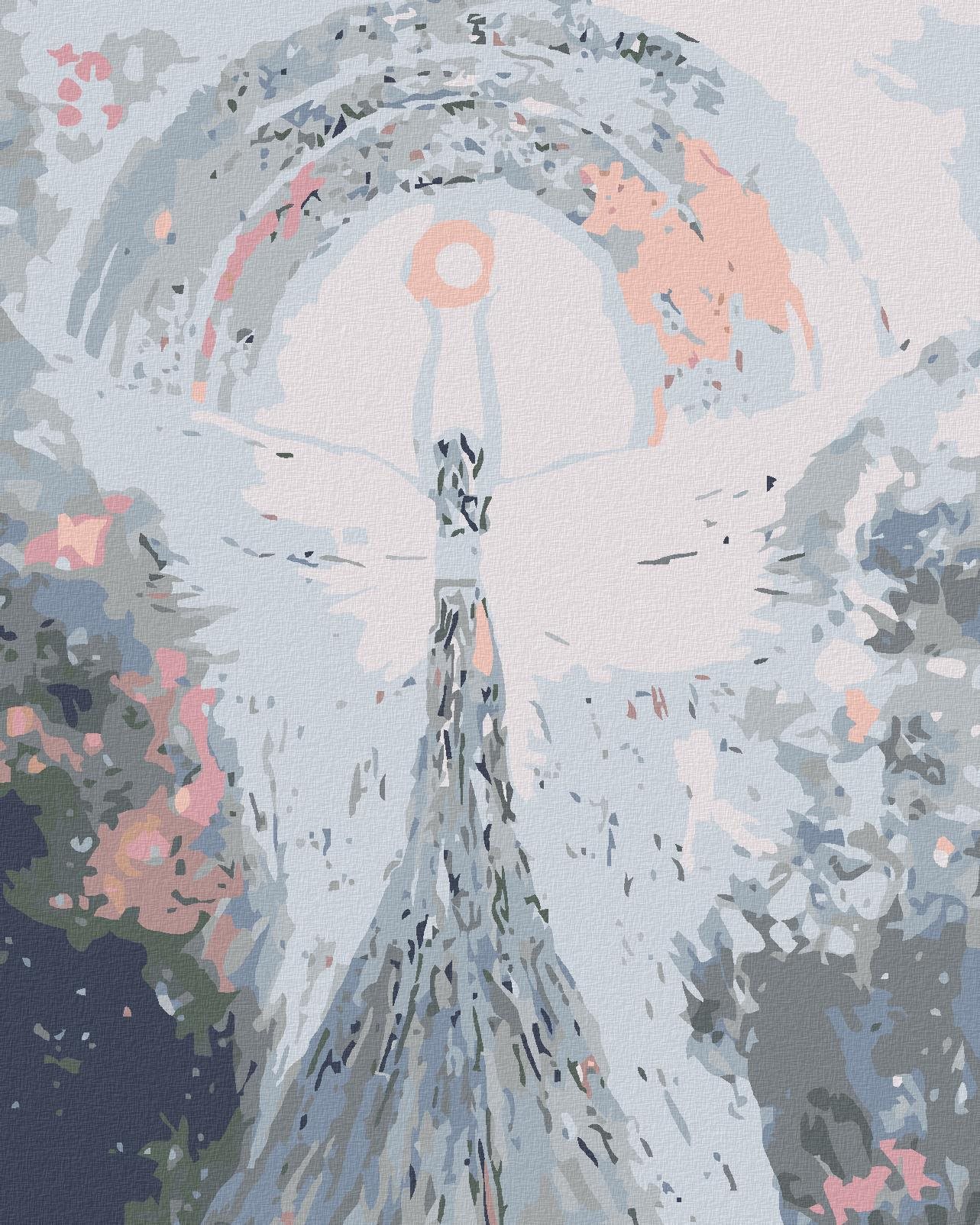 Diamondi – ANJELI OD LENKY – PEACE ANGEL, 40 × 50 cm, napnuté plátno na rám