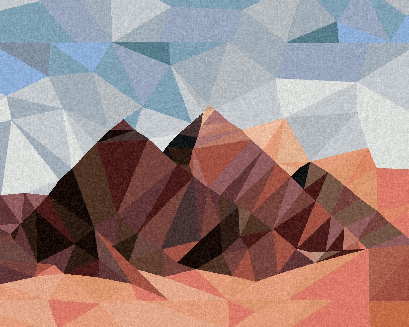 Diamondi – Diamantové maľovanie – PYRAMÍDY EGYPT MOZAIKA, 40 × 50 cm, bez rámu a bez vypnutia plátna