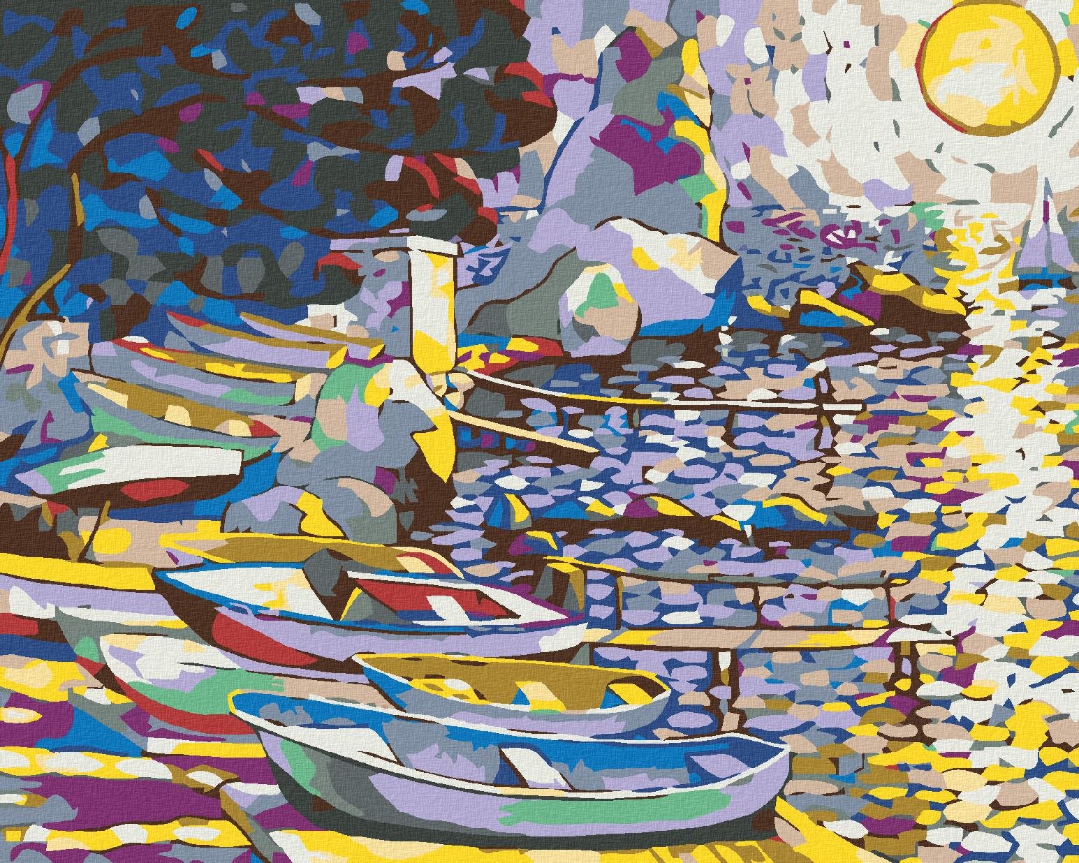 Diamondi – PRAMICA PRI VODE, 40 × 50 cm, napnuté plátno na rám