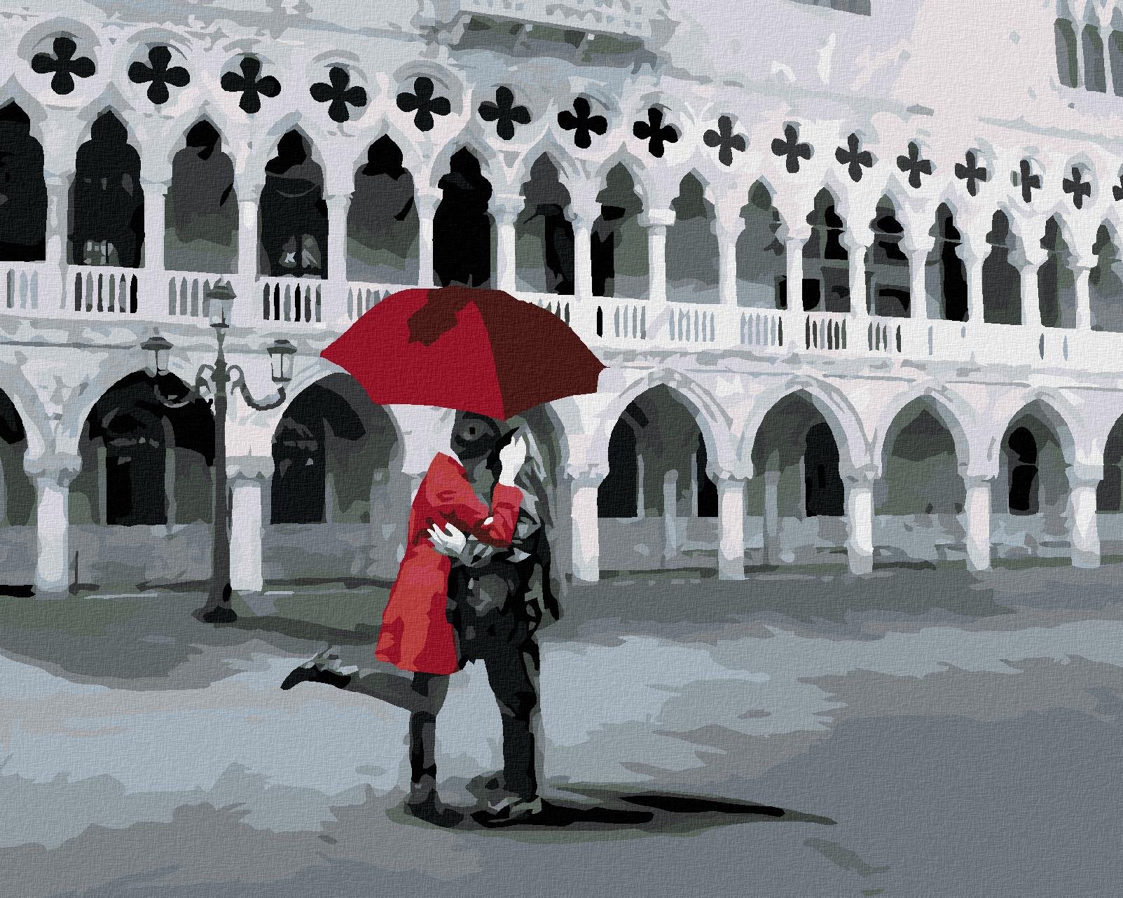 Diamondi – MILENCI V SAN MARCO, 40 × 50 cm, bez rámu a bez napnutého plátna