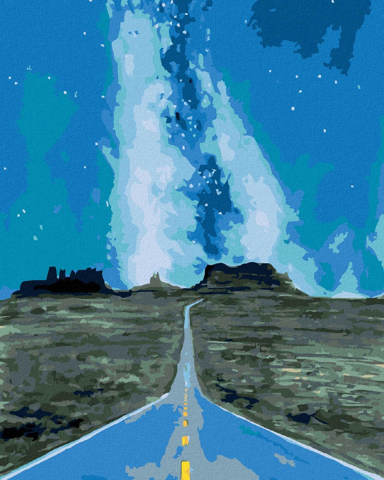 Diamondi – GRAND CANYON S GALAXIOU, 40 × 50 cm, bez rámu a bez napnutia plátna