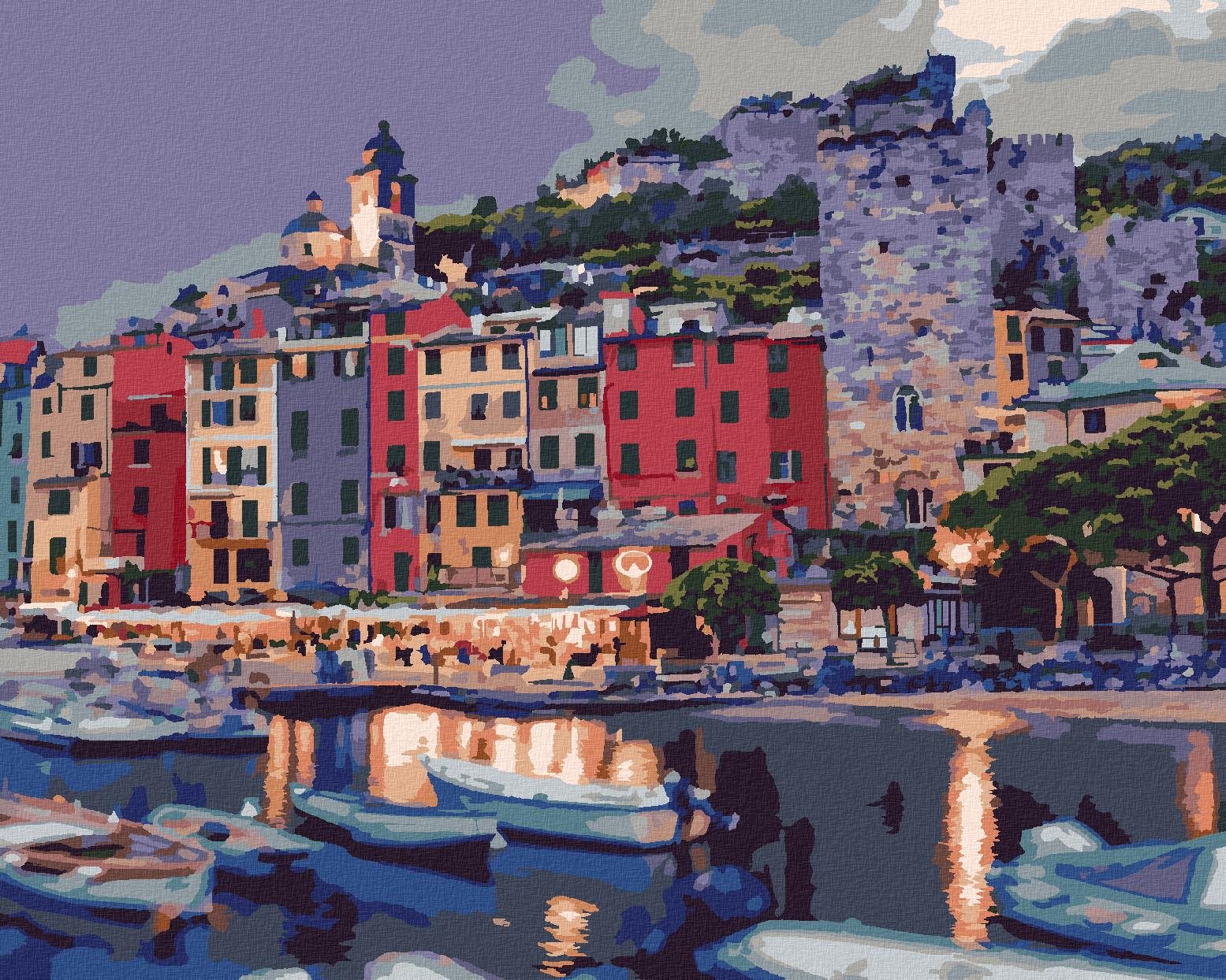 Diamondi – PORTOVENERE V TALIANSKU, 40 × 50 cm, bez rámu a bez napnutia plátna