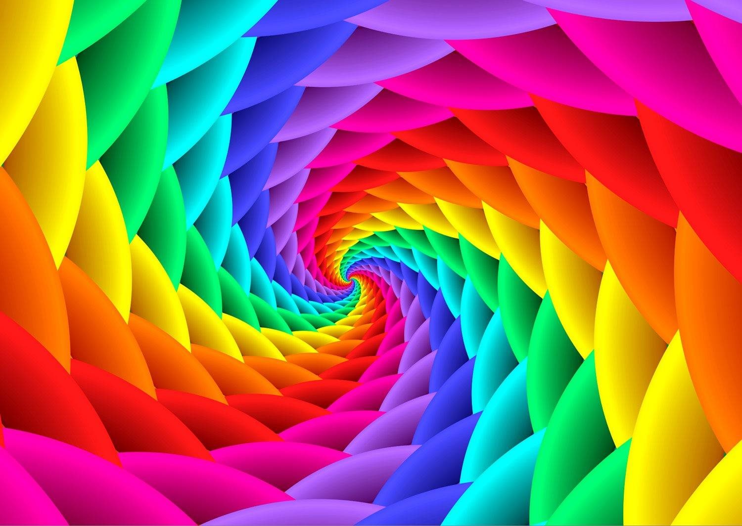 ENJOY Puzzle Gradient: Duhový vír 1000 dílků
