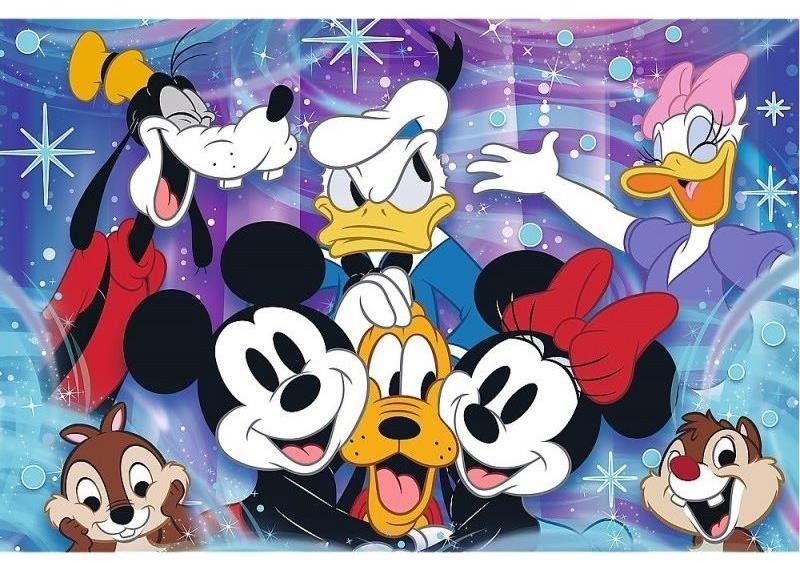 TREFL puzzle Disney 100 let: Zábava v Disney Worlde 100 dielikov