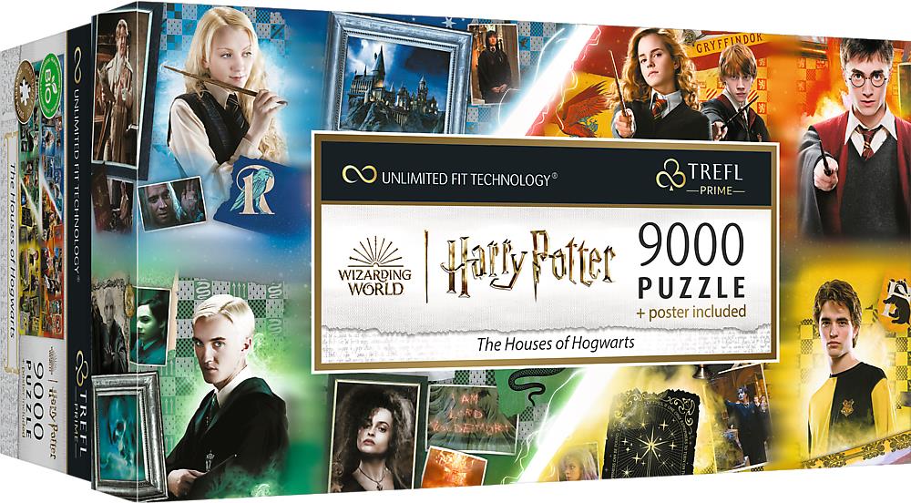 TREFL puzzle UFT Harry Potter: Rokfortské fakulty 9000 dielikov