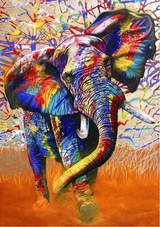 BLUEBIRD Puzzle Africké farby 1000 dielikov