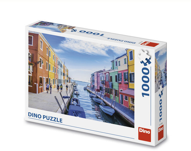 DINO Puzzle Kanál v Benátkach 1000 dielikov