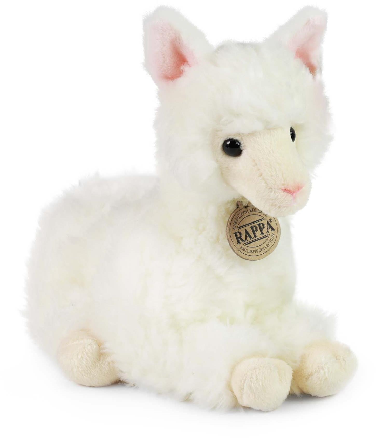 RAPPA Plyšová lama ležiaca 23 cm, Eco-Friendly