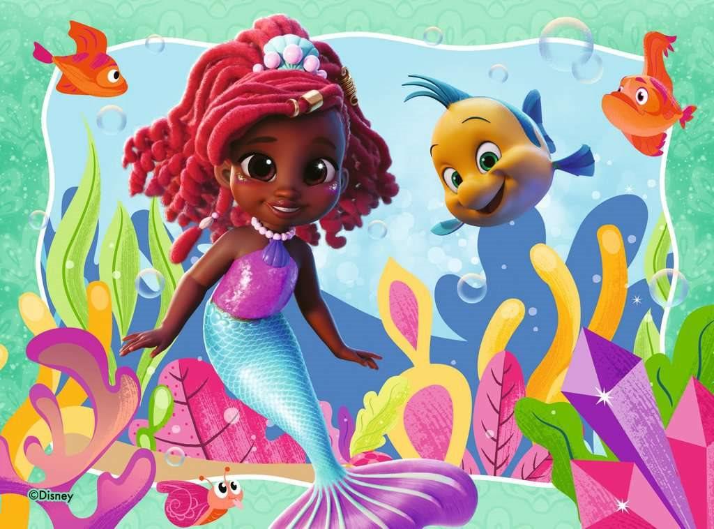RAVENSBURGER Puzzle Ariel 4 v 1 (12, 16, 20, 24 dielikov)