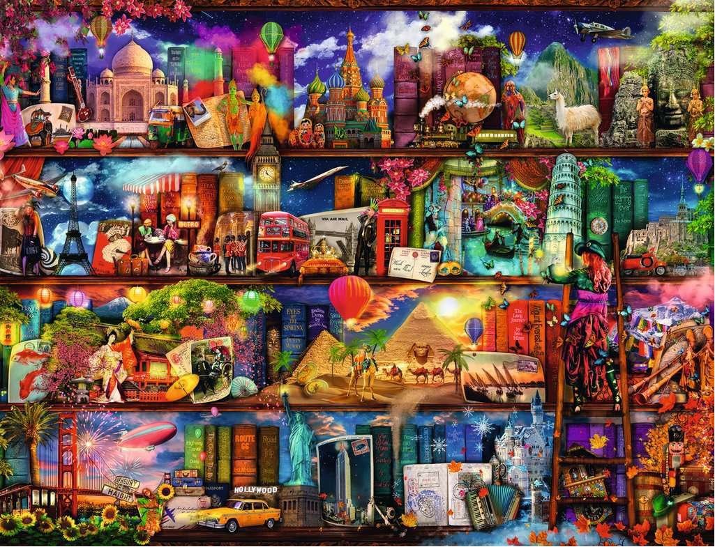 Ravensburger Svět knih 2000 dílků