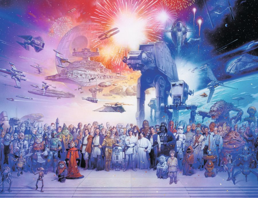Ravensburger Star Wars Universe 2000 dílků