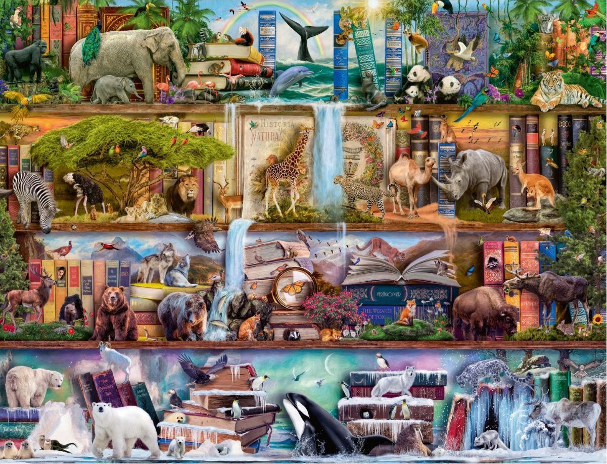Ravensburger Království divokých zvířat 2000 dílků