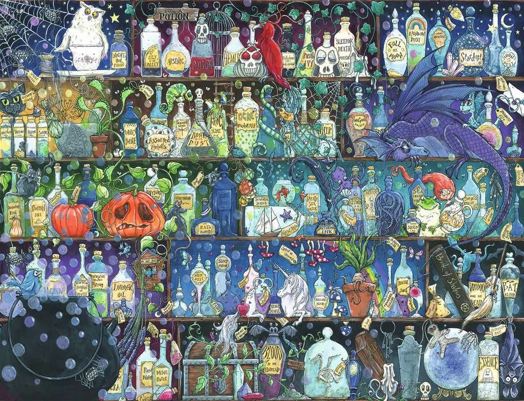 Ravensburger Jedy a lektvary 2000 dílků