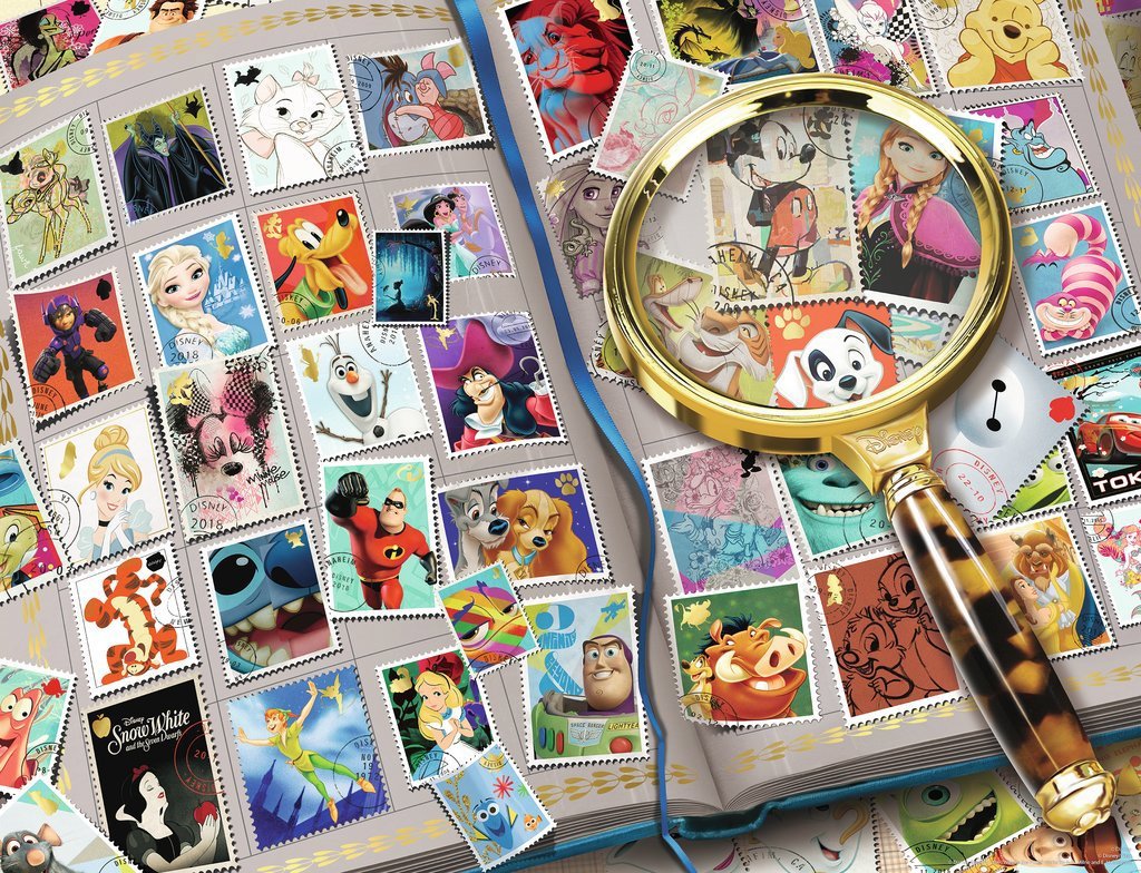 Ravensburger Disney: Moje oblíbené známky 2000 dílků