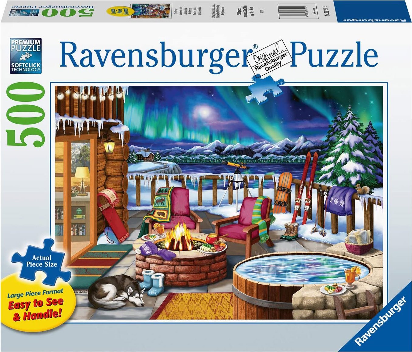 Ravensburger Polárna žiara XXL 500 dielikov