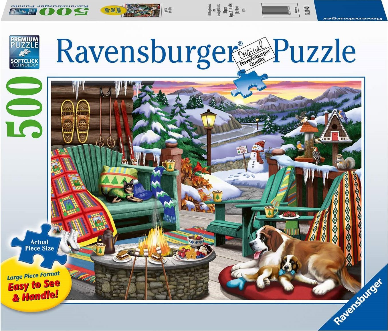 Ravensburger Útulná místa: Po celém dni XXL 500 dílků