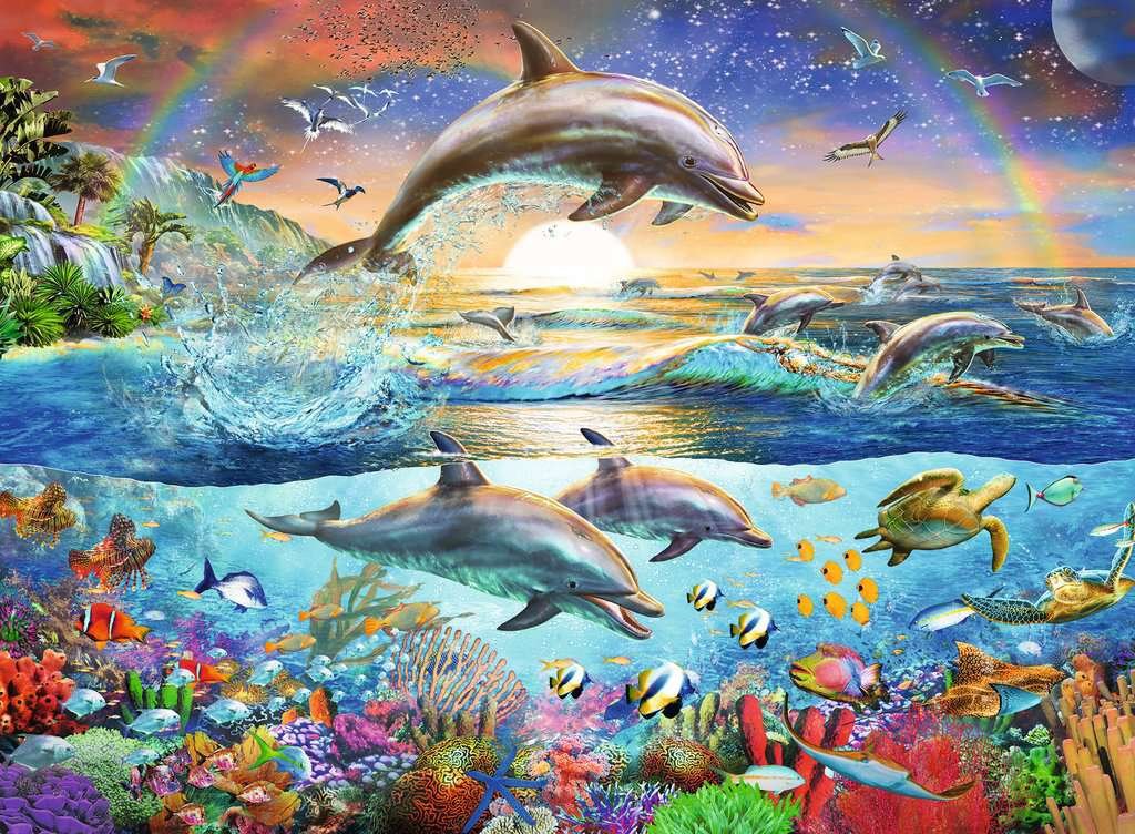 Ravensburger Ráj delfínů XXL 300 dílků