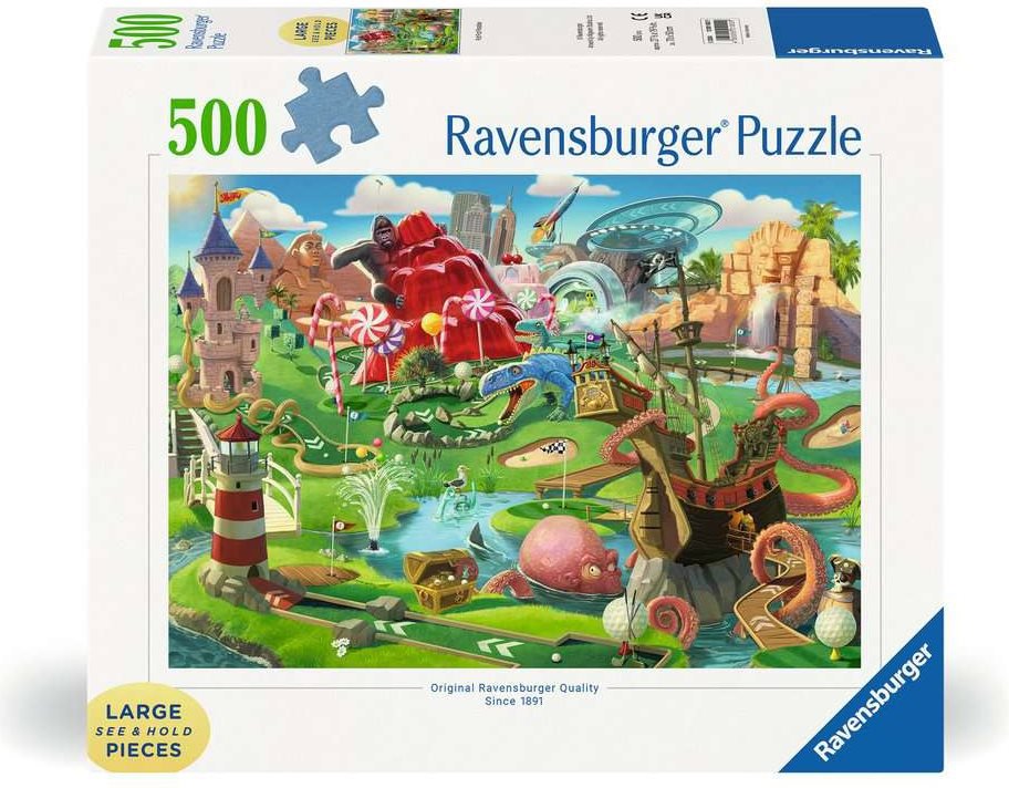 Ravensburger Minigolfový ráj XXL 500 dílků
