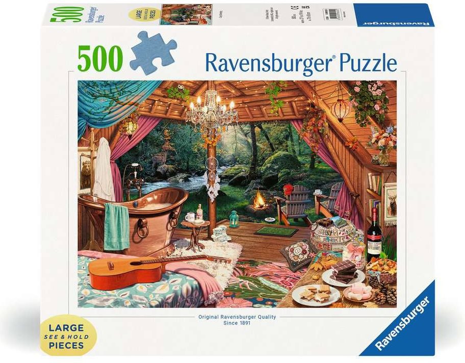 Ravensburger Útulná chata XXL 500 dílků