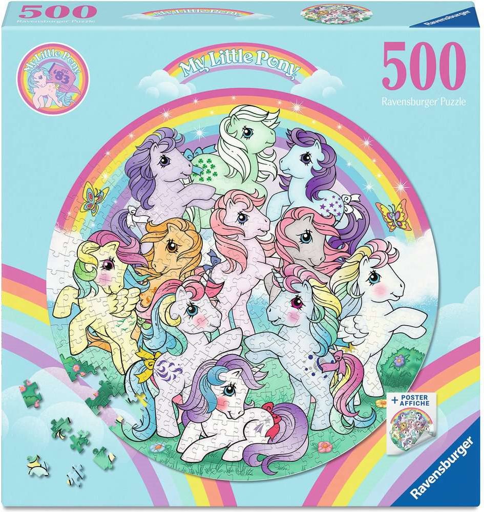 Ravensburger Kulaté Můj malý Pony 500 dílků