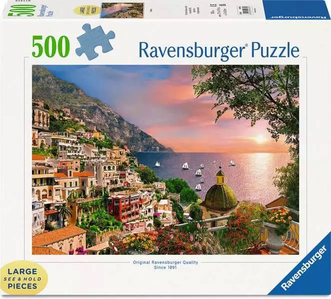 Ravensburger Positano, Itálie XXL 500 dílků