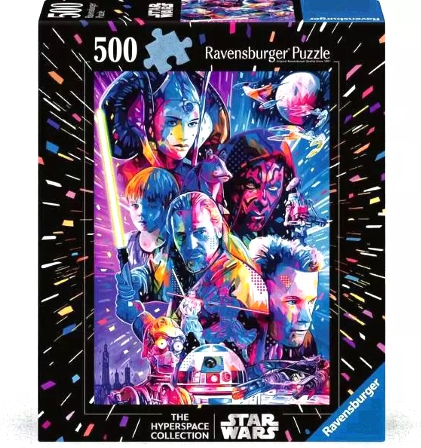 Ravensburger Star Wars Hyperspace: Skrytá hrozba XXL 500 dílků