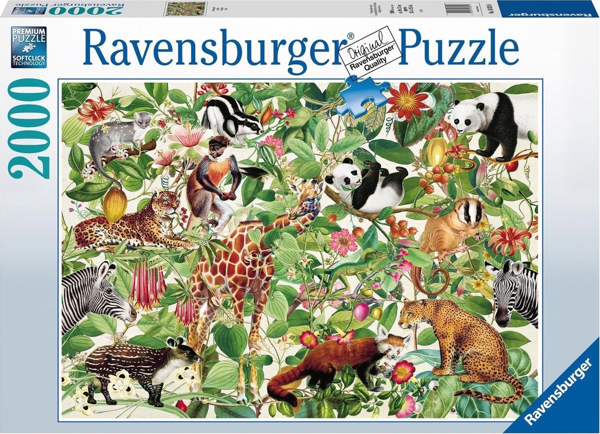 Ravensburger Džungle 2000 dílků