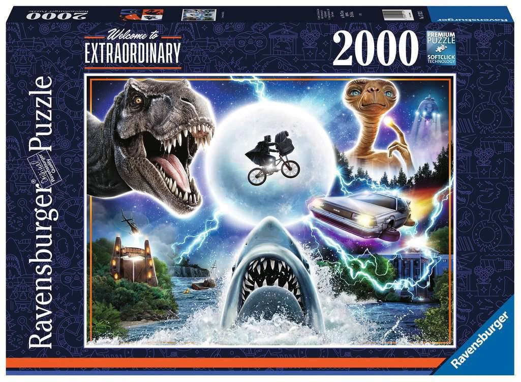 Ravensburger Kultovní filmy Universal Amblin 2000 dílků