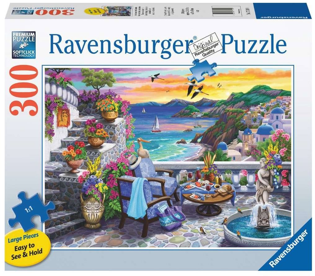 Ravensburger Západ slunce nad Santorini EXTRA 300 dílků