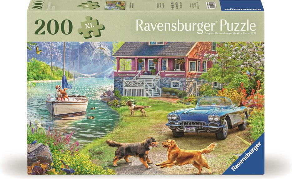 Ravensburger Léto u jezera 200 dílků