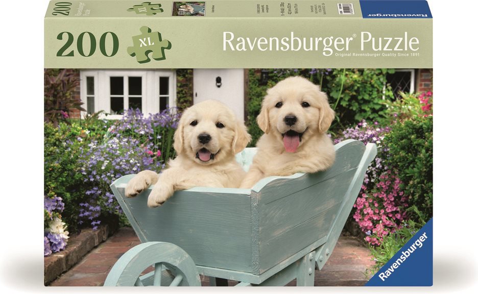 Ravensburger Zlatí retrívři 200 dílků