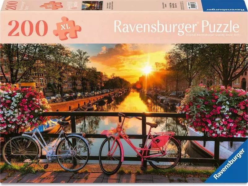 Ravensburger Západ slunce v Amsterdamu XL 200 dílků