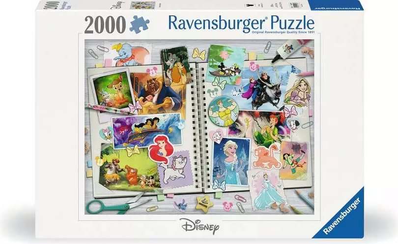 Ravensburger Disney: Scrapbook 2000 dílků