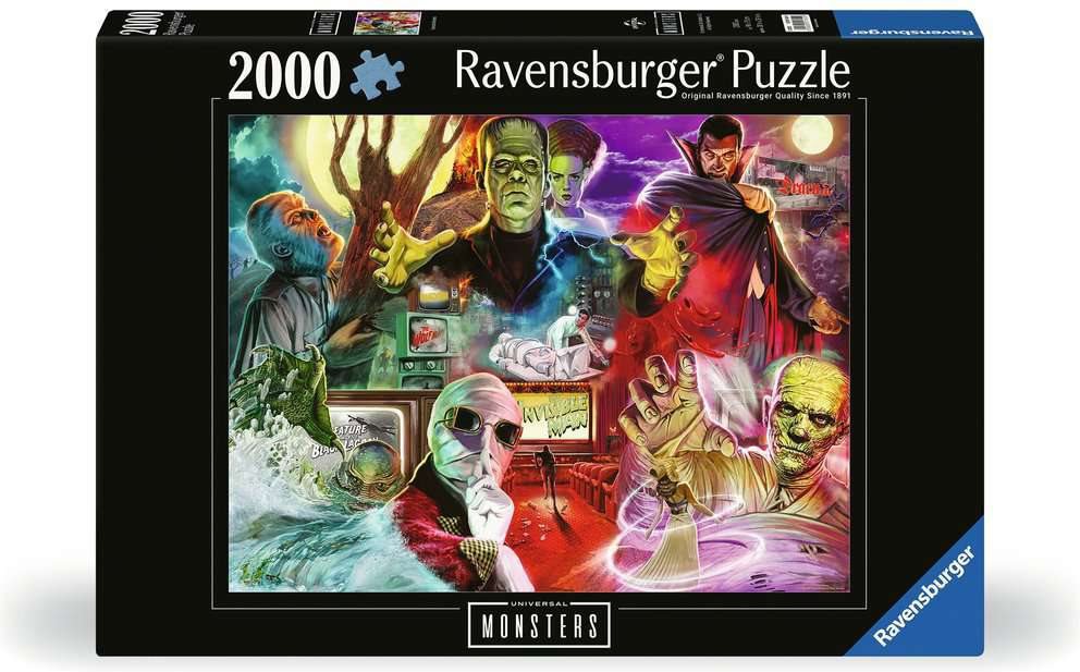 Ravensburger Universal Monsters 2000 dílků