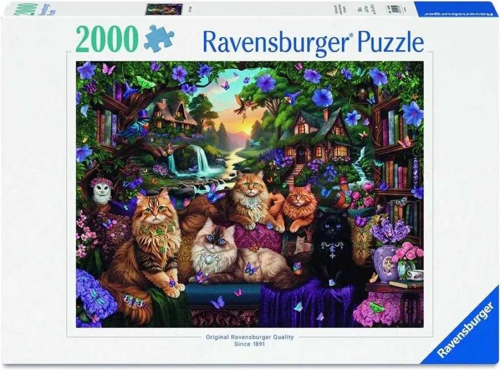 Ravensburger Kočičí chatka 2000 dílků
