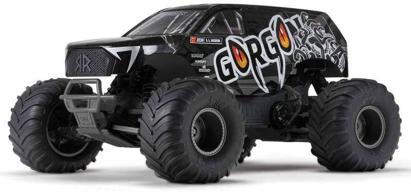 Arrma Gorgon 1:10 Kit Smart RTA čierne